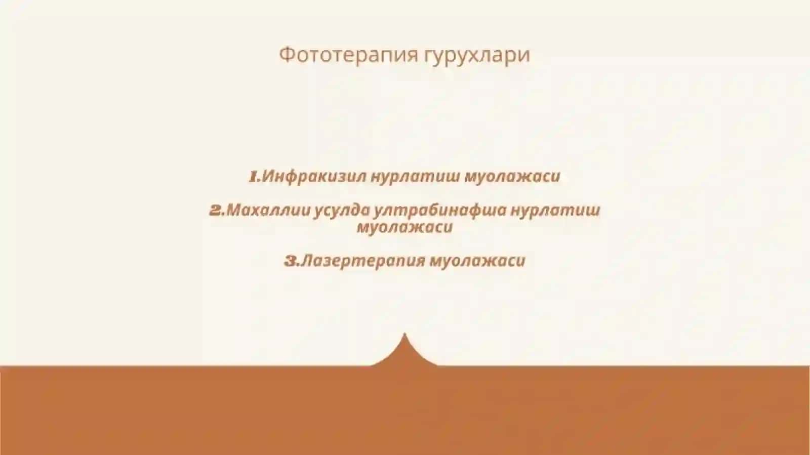 Fototerapiya asoslari 2