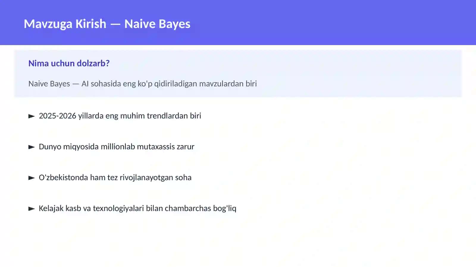 Naive Bayes 2