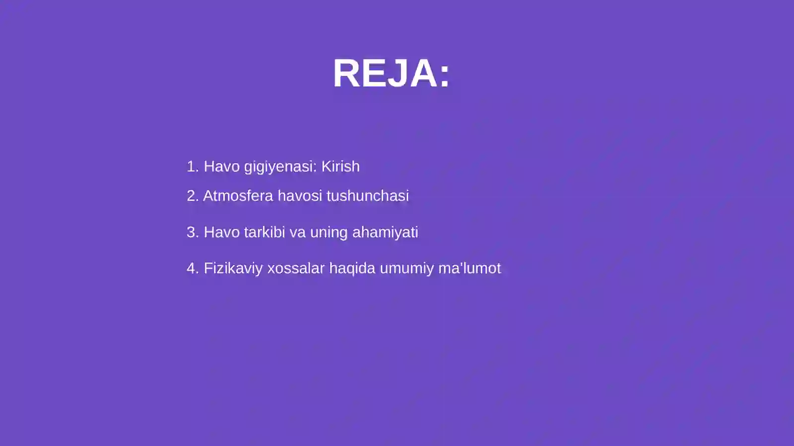Havo gigiyenasi 2
