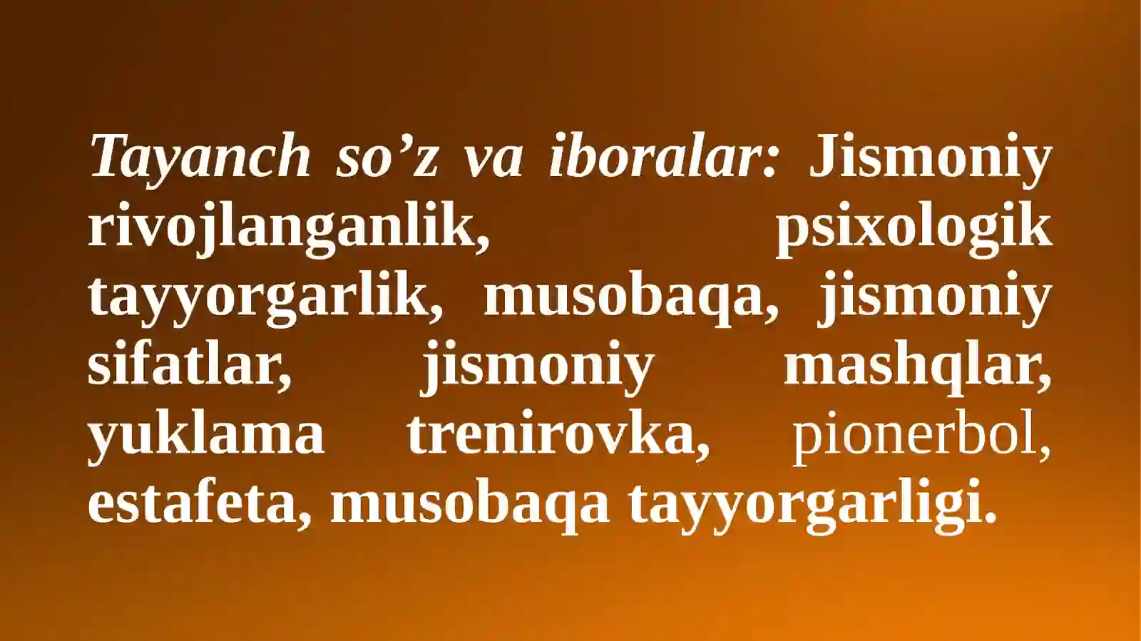 Voleybolo’yinidatayyorgarlikturlarinio’rnivaahamiyati 2