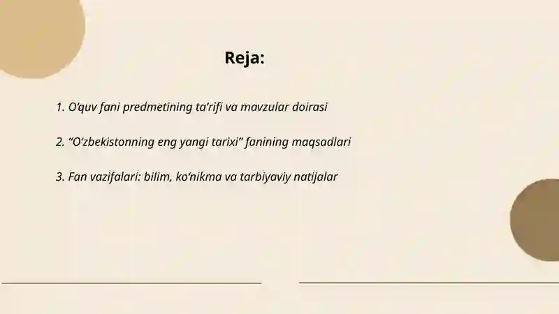 O‘zbekistonning eng yangi tarixi 2