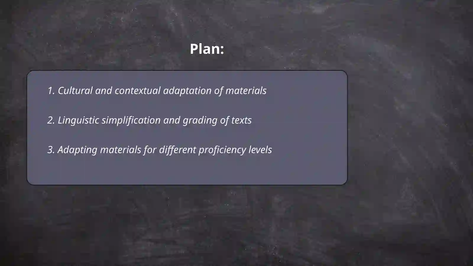 Adapting and Adopting Materials 2