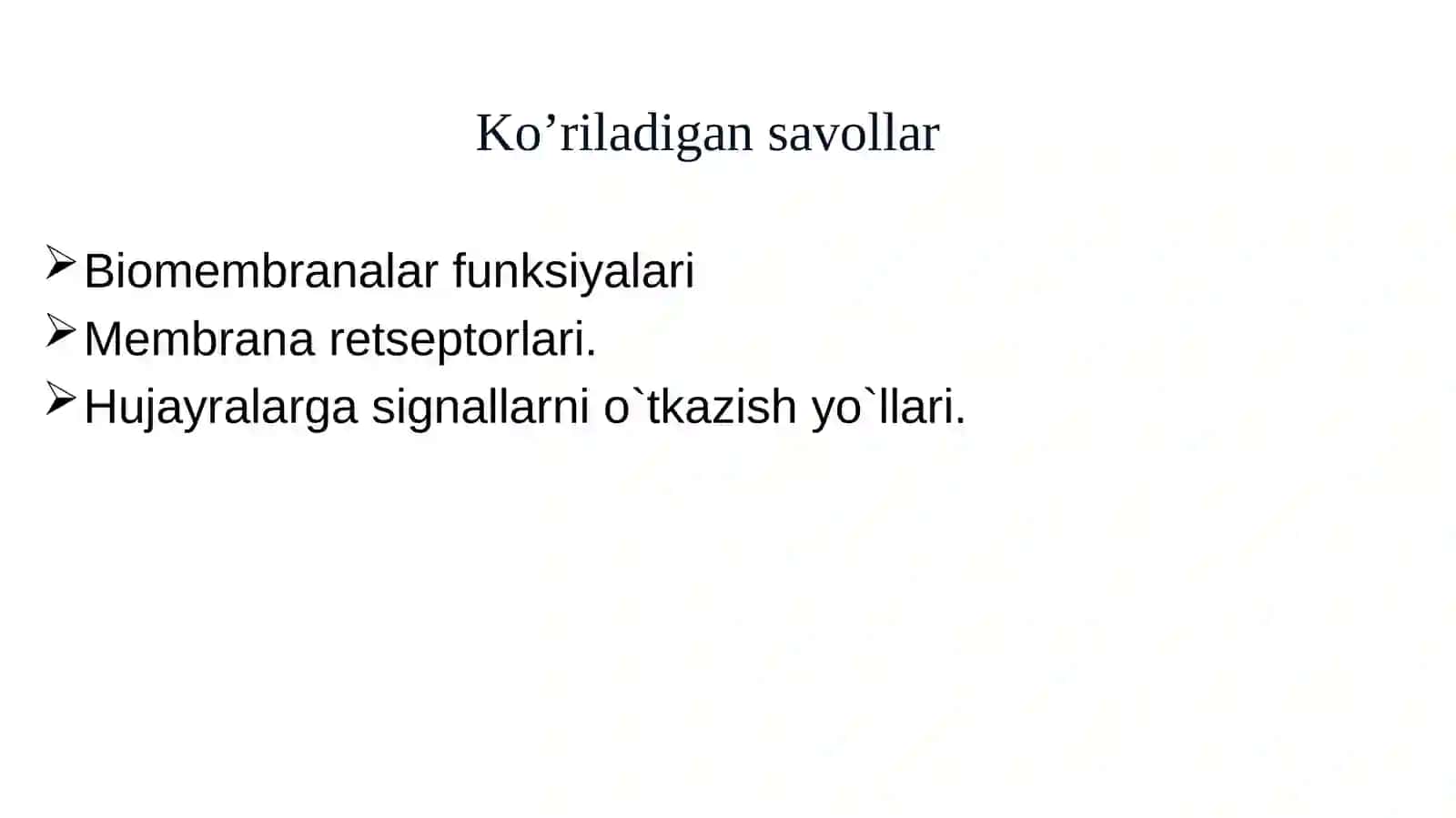 Biomembranalar funksiyalari 2