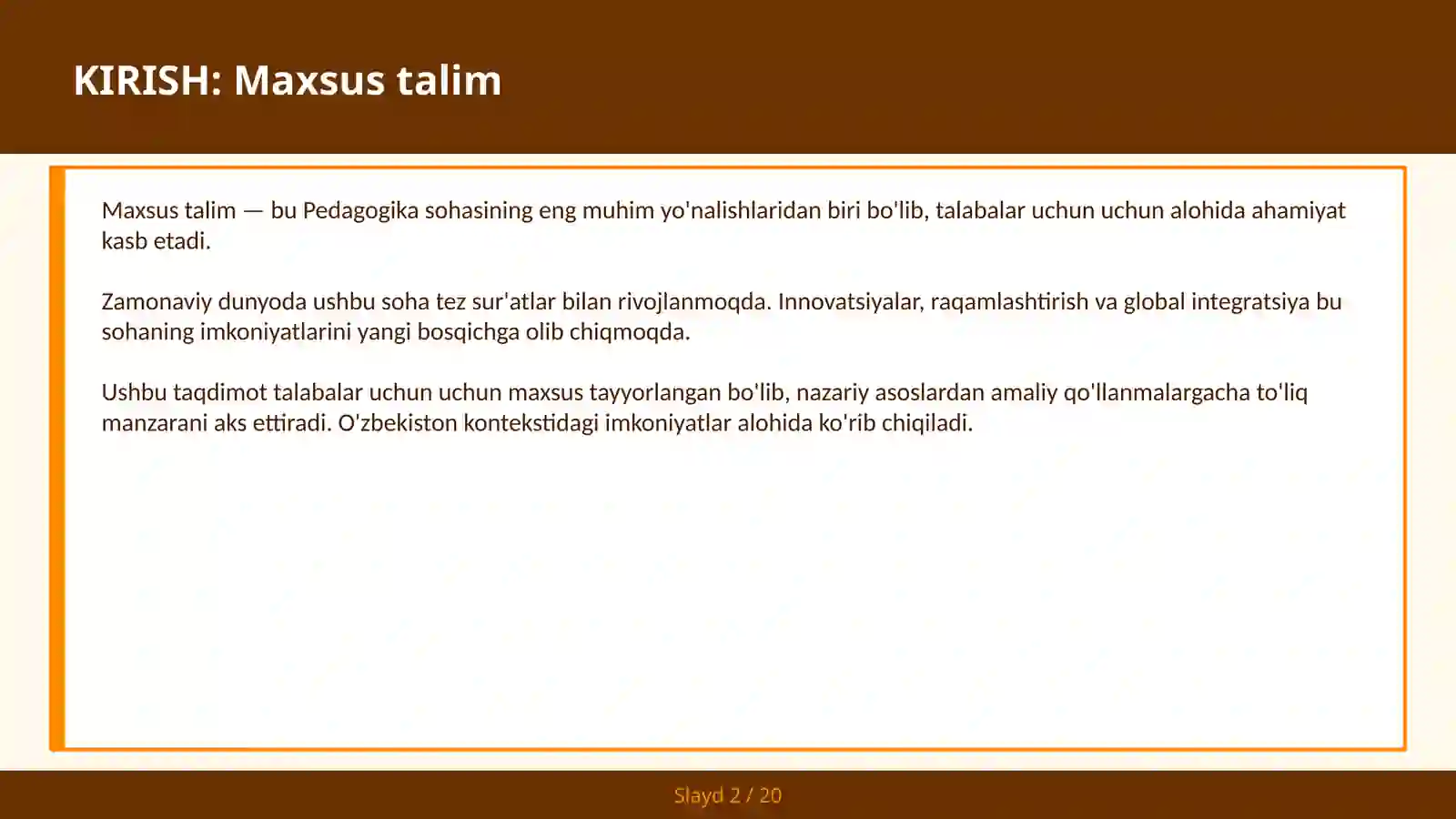 Maxsus talim 2