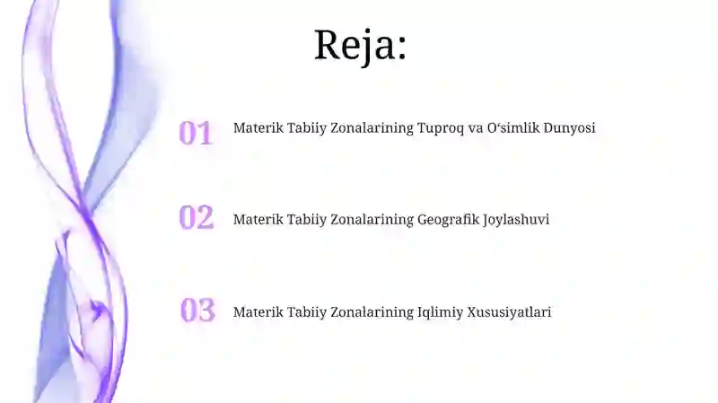 Materik Tabiat Zonalarining Iqlimiy Xususiyatlari 2