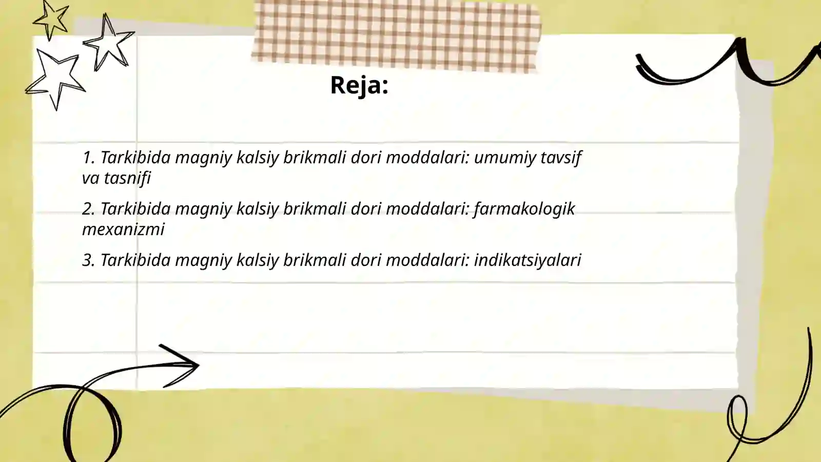 Tarkibida magniy kalsiy brikmali dori moddalari 2