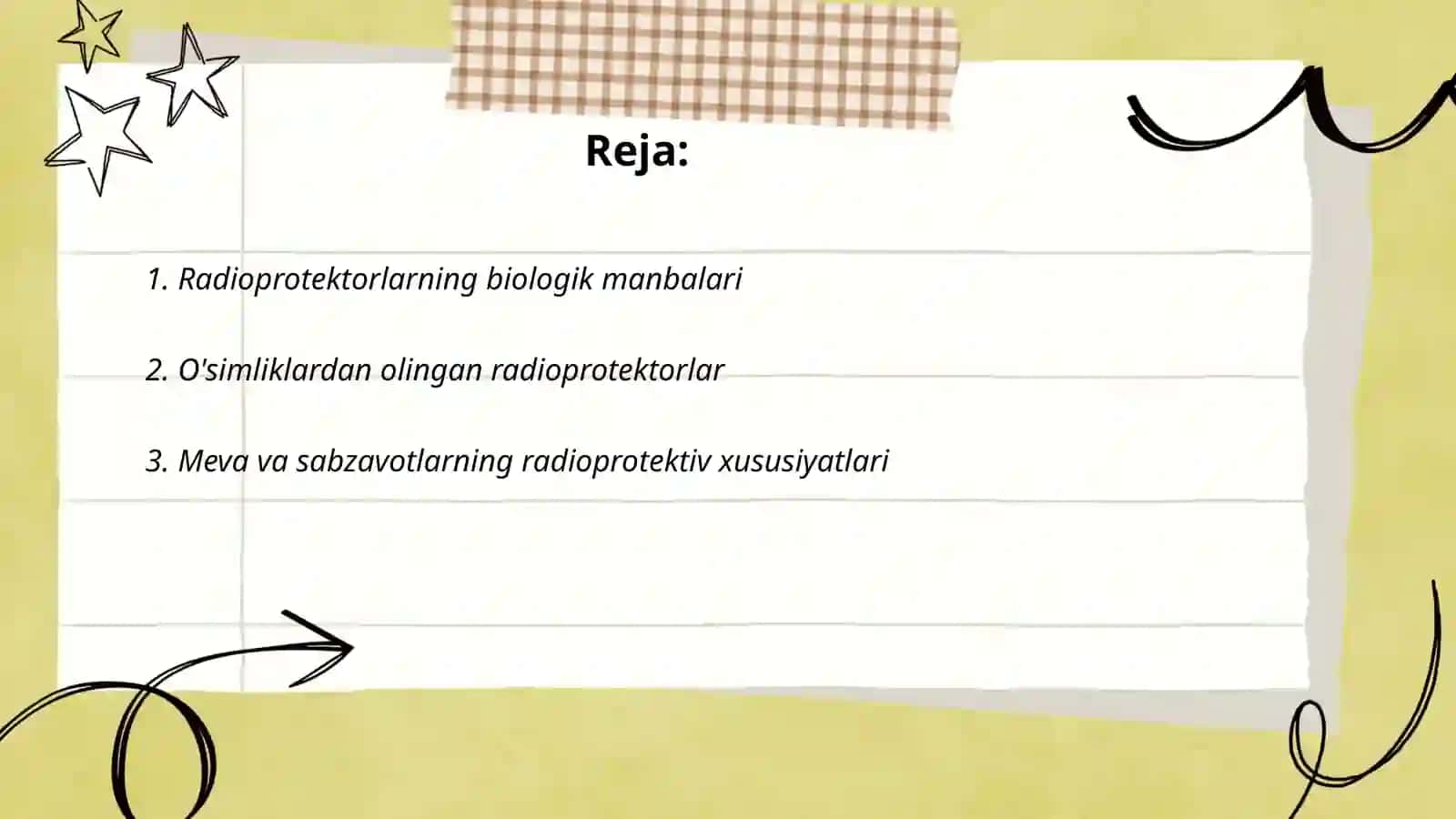 Radioprotektorlarning tabiiy manbalari 2