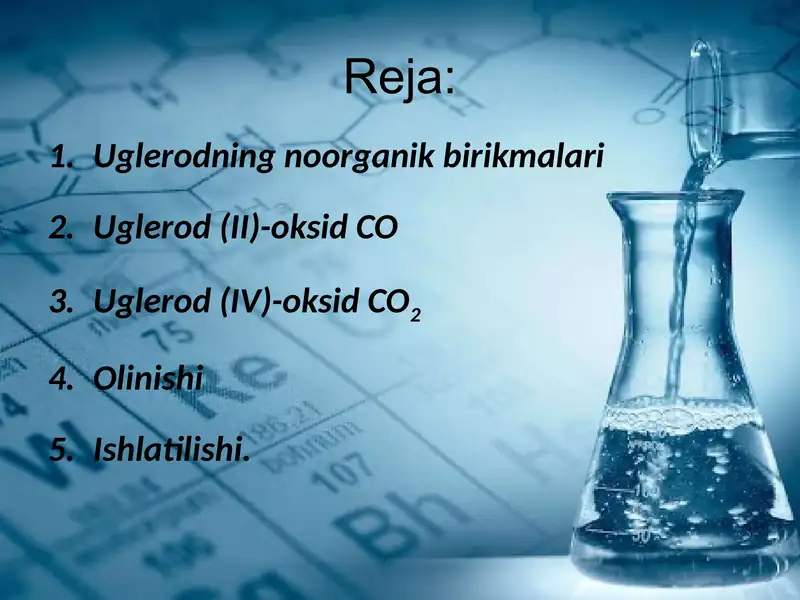 Uglerod eng muhum birikmalari 2