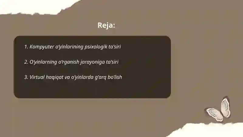 Kompyuter oʻyinlari - manqurtlik vositasi 2