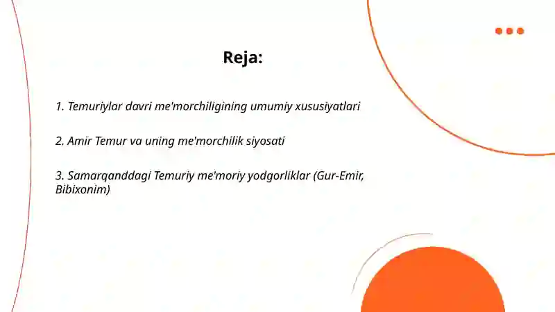Temuriylar davri me'morchiligi 2