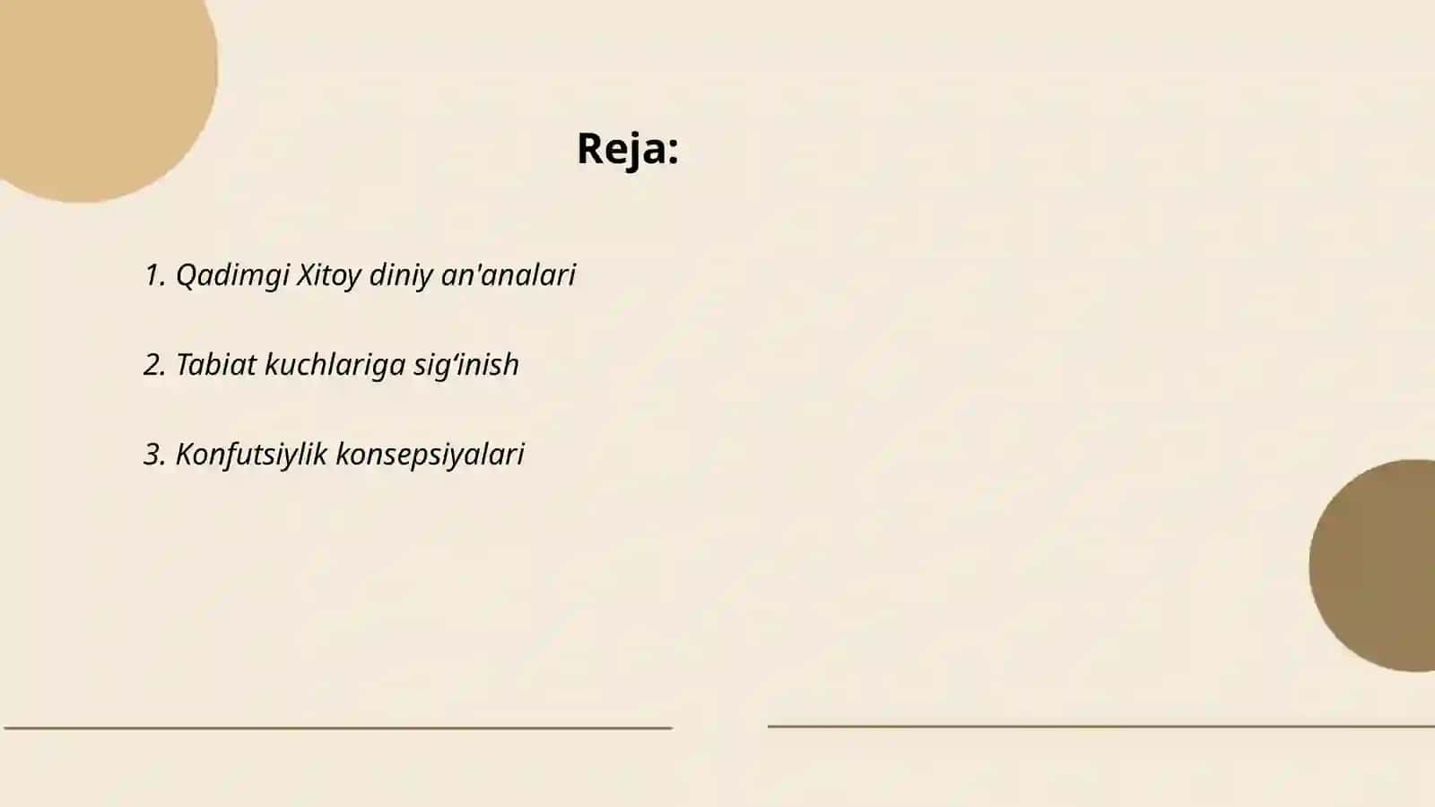 Qadimgi Xitoy diniy tizimining óziga xos jihatlari 2