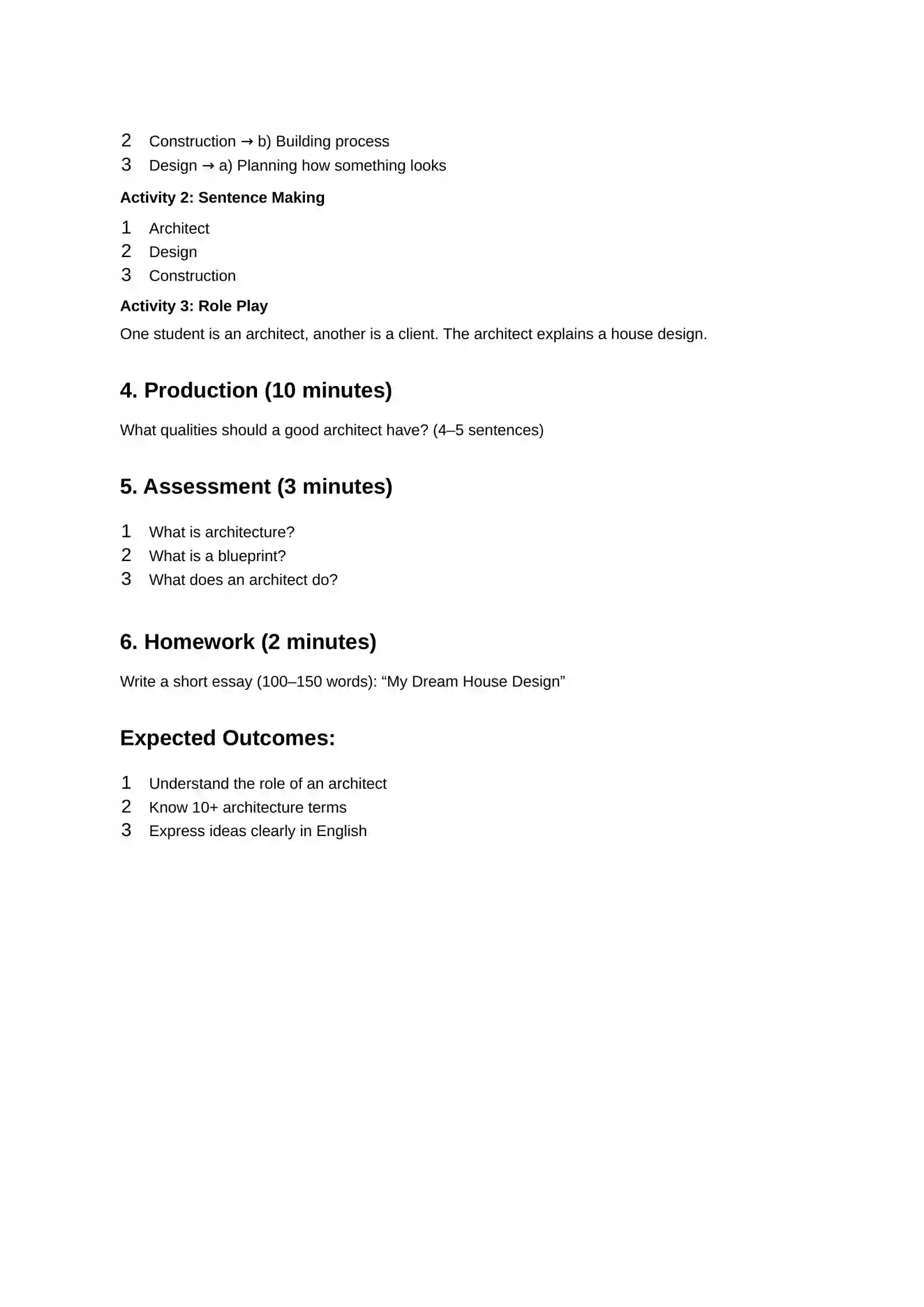 LESSON PLAN 2