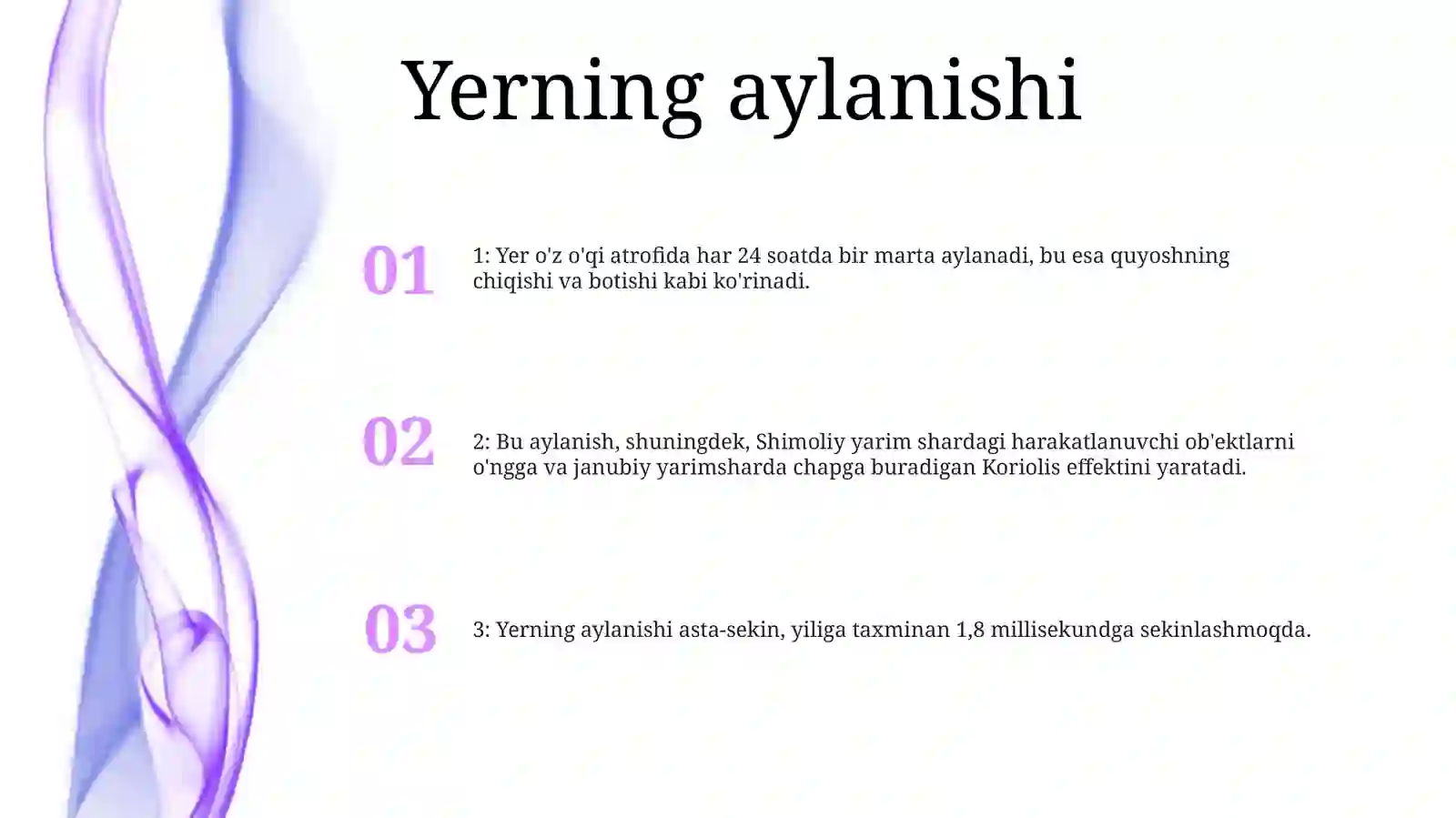 Yer Sharining Harakati 2