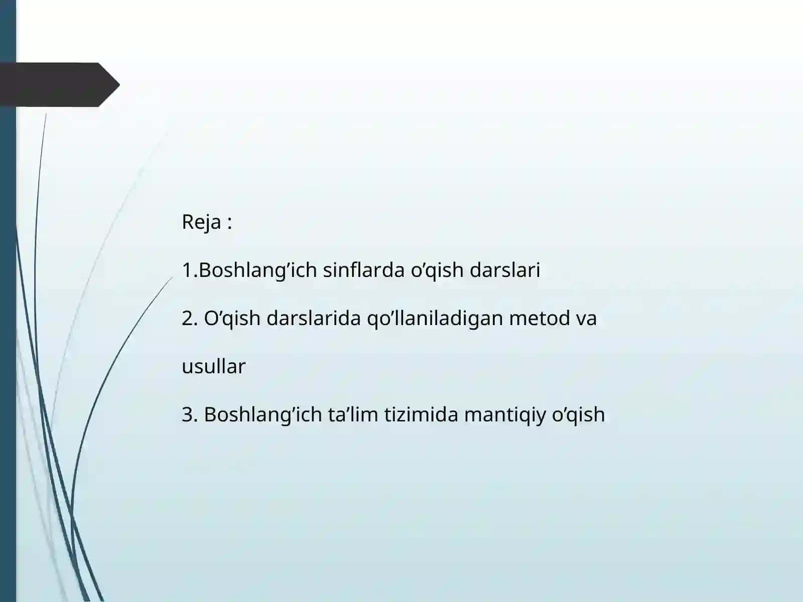 Boshlang`ich sinflar darslari 2