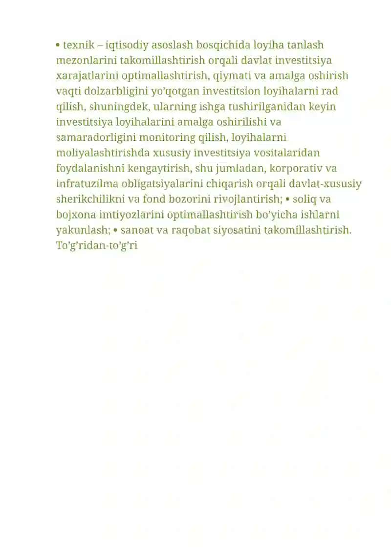 Iqtisodiy o’sishni rag’batlantiruvchi makroiqtisodiy siyosat 2
