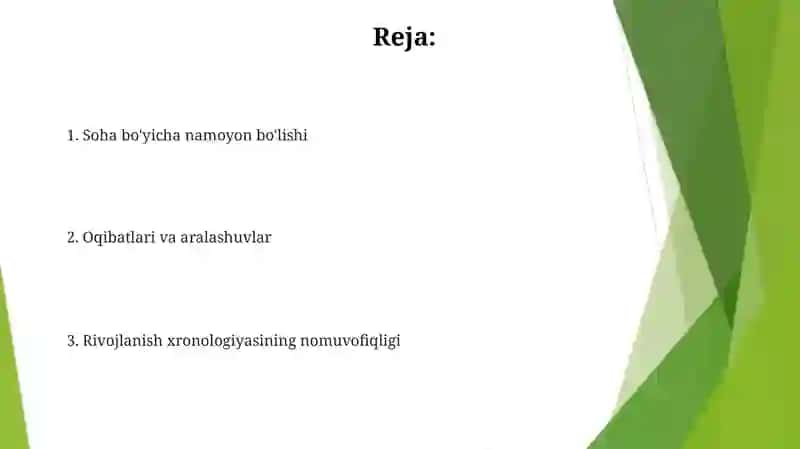 O'sish va rivojlanish geteroxroniyasi 2