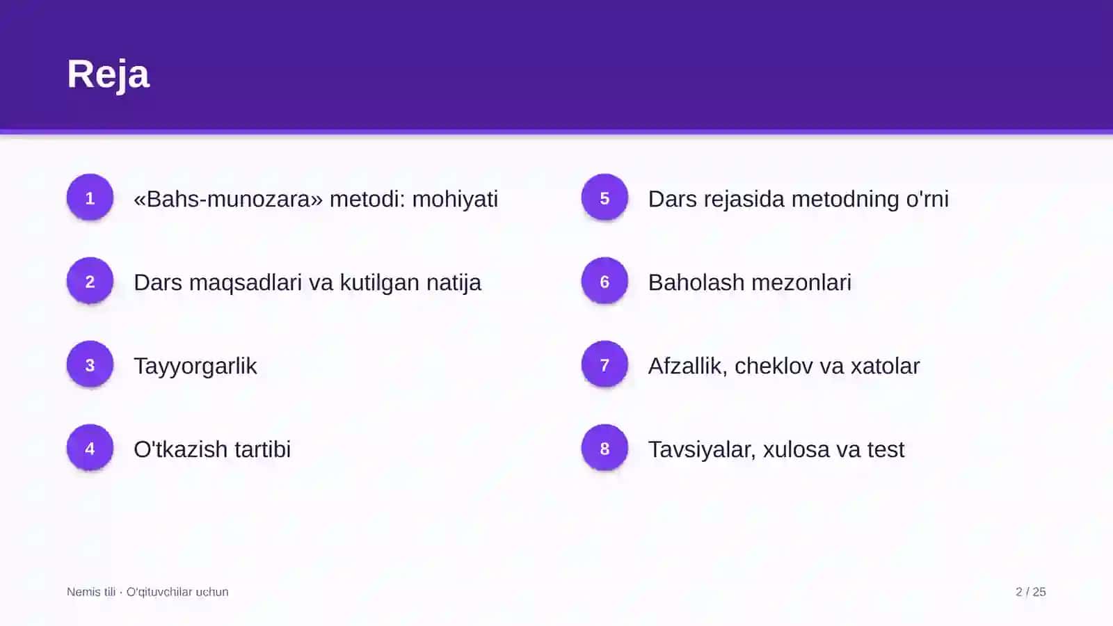 nemis tili darslarida bahs munozara metodidan foydalanish 9642 2