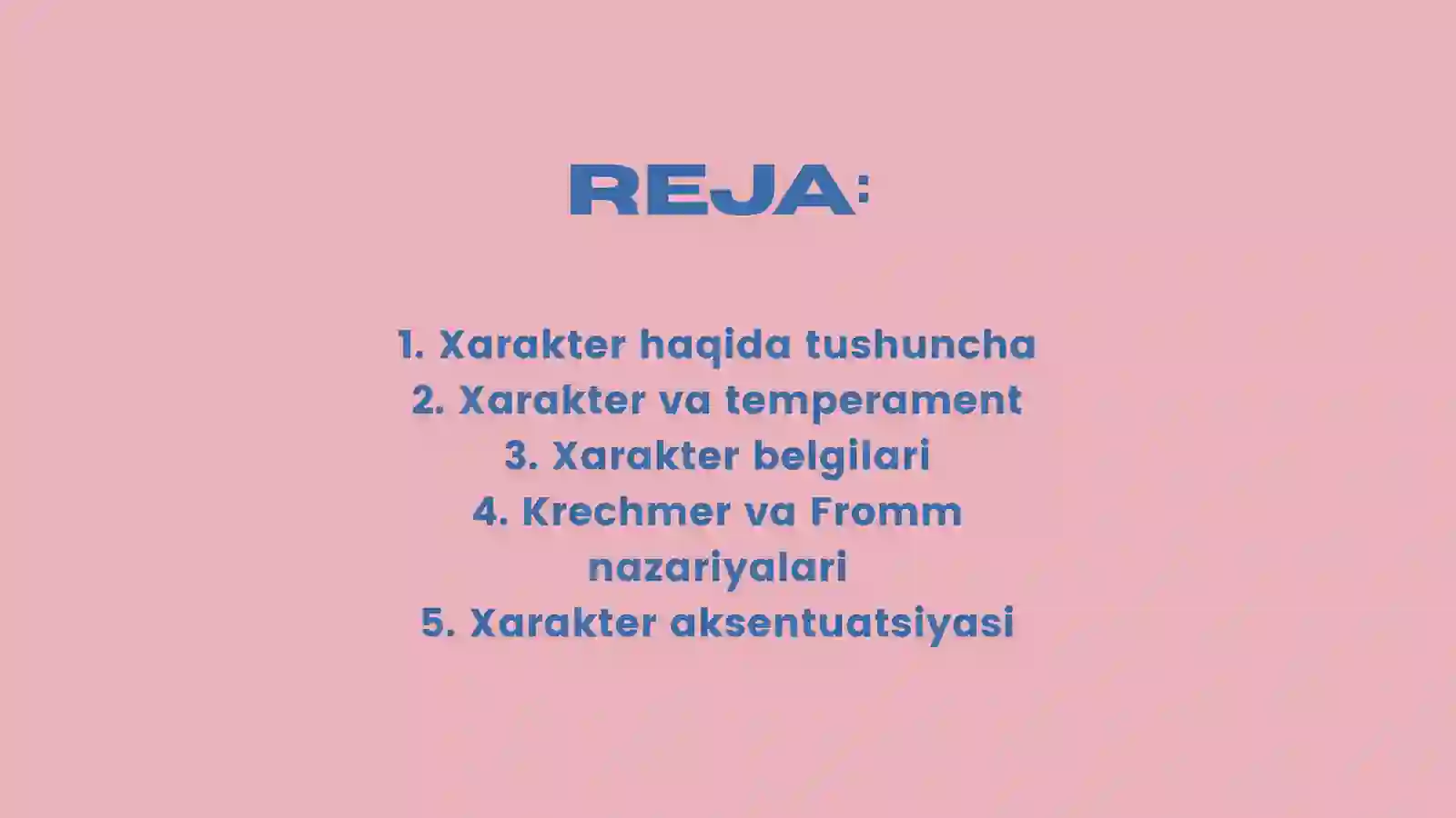 Xarakter va uning aksentuatsiyasi 2