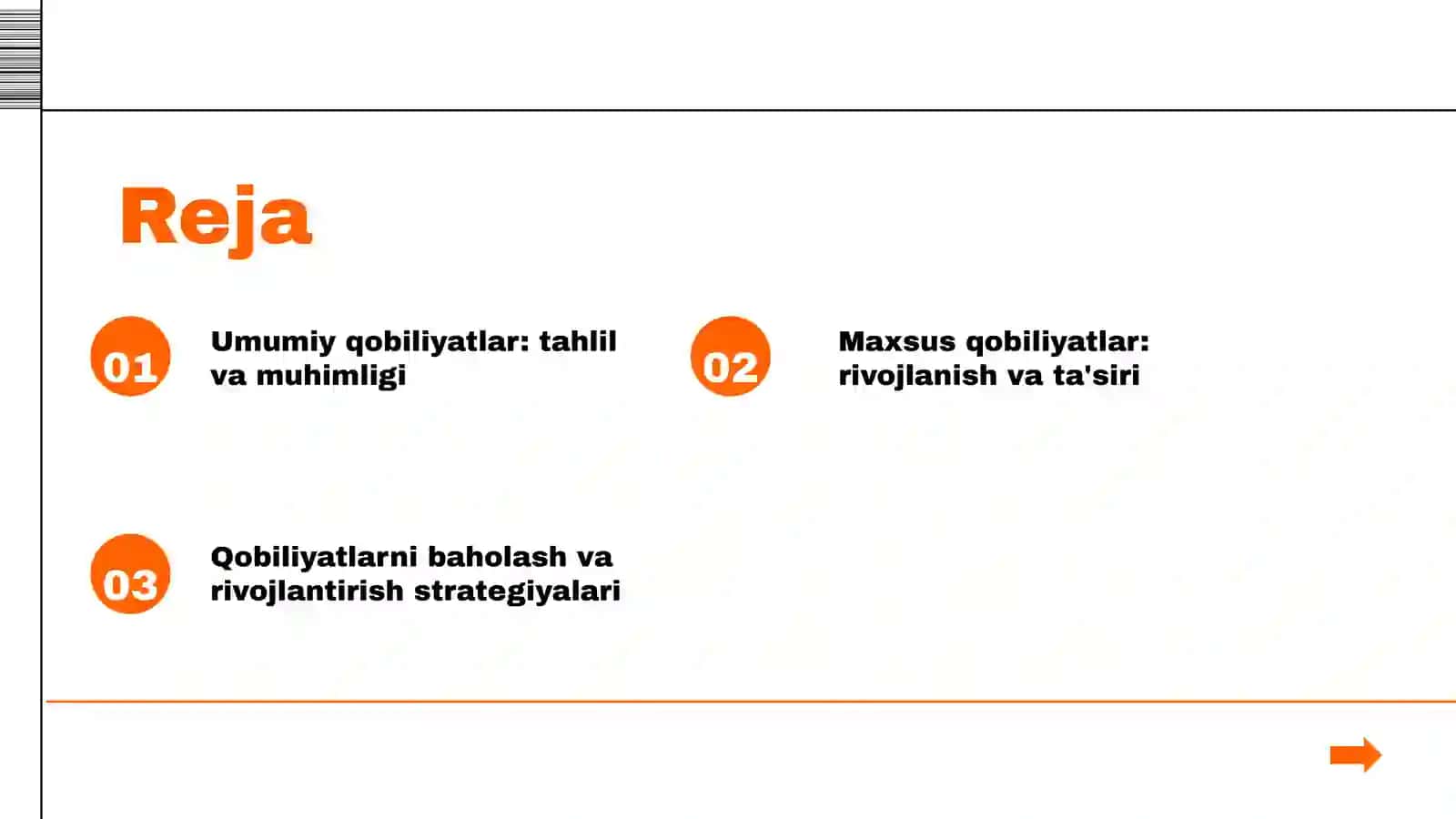 Umumiy va maxsus qobiliyatlar 2