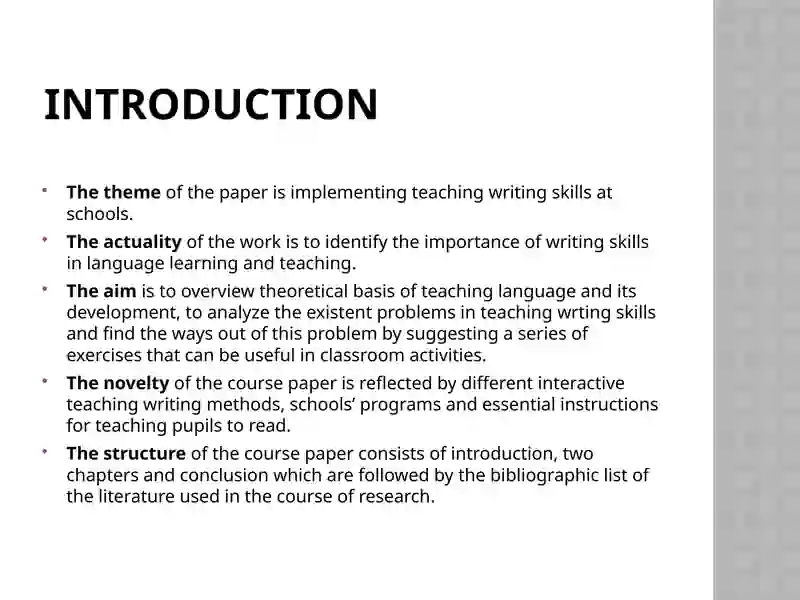 Effective ways of teaching writing in EFL classes 2
