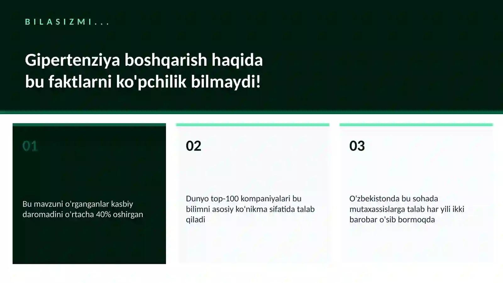 Gipertenziya boshqarish 2