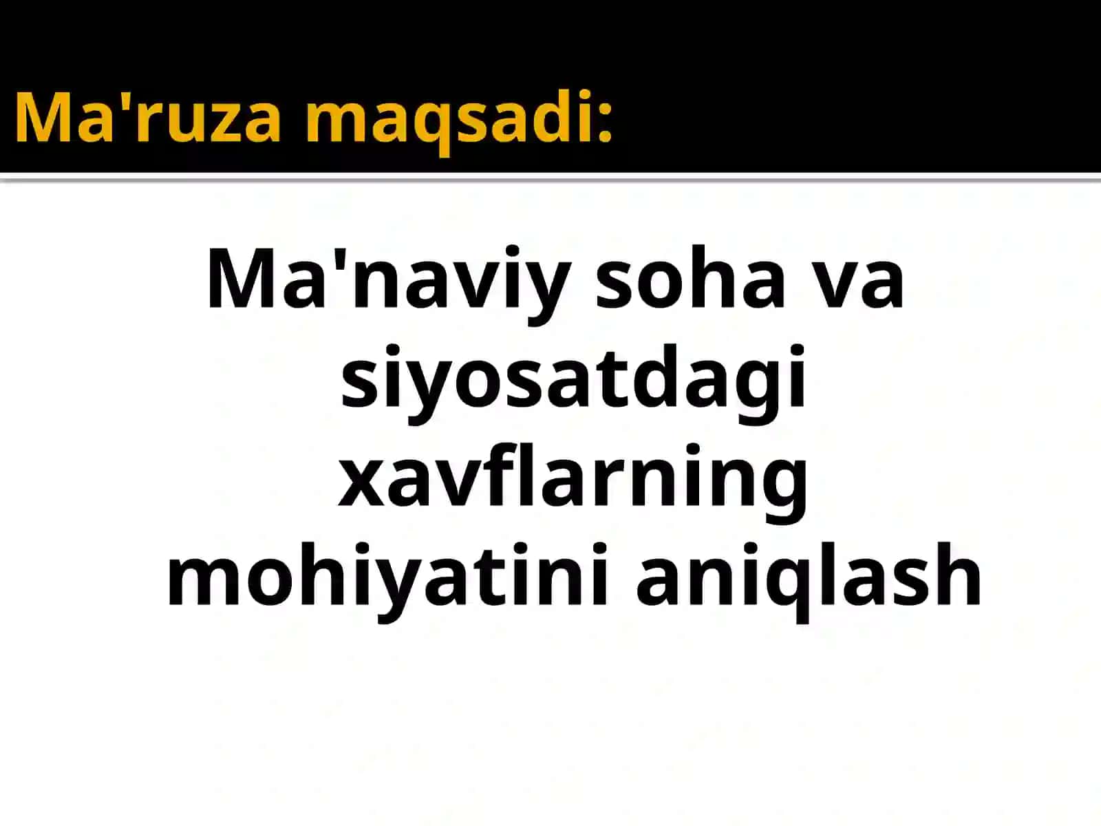 Ijtimoiy xavflar va ulardan himoyalanish 2