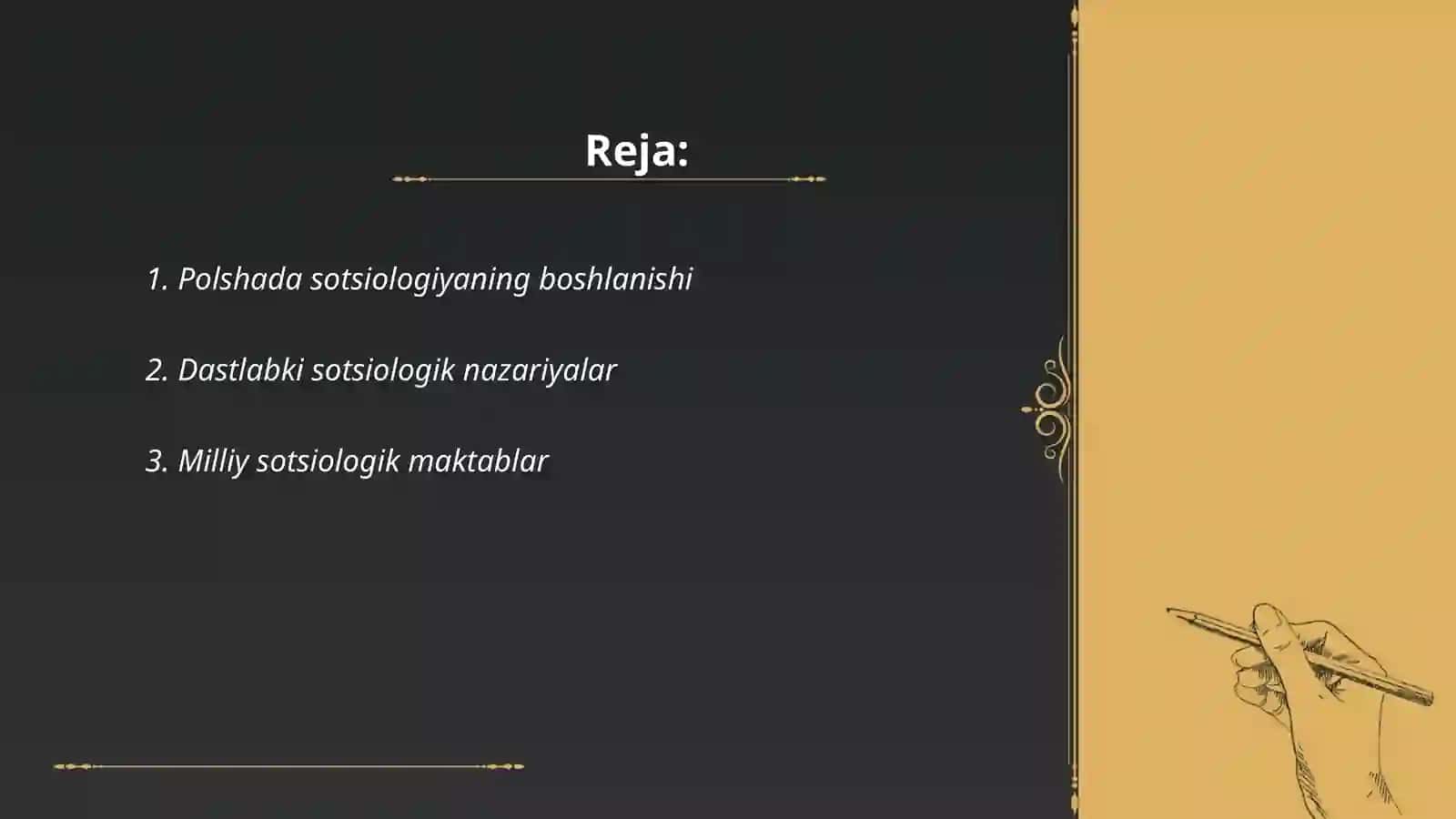 Polshada sotsiologiya fanining rivojlanish bosqichlari 2