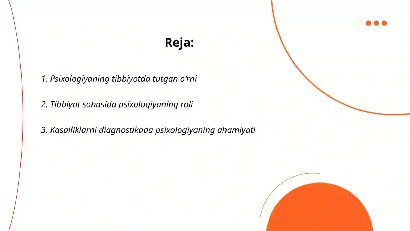 Psixologiya Tibbiyotda 2