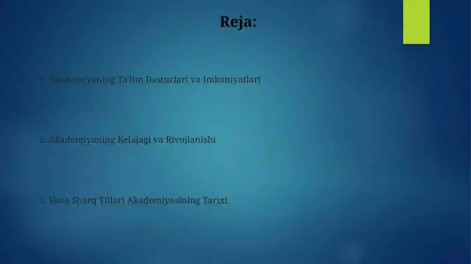 Vena Shahrining Sharq Tillar Akademiyasi 2