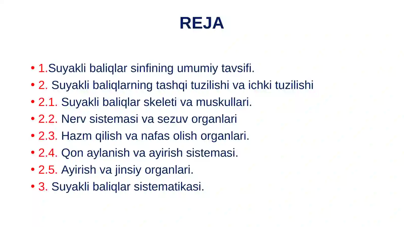 SUYAKLI BALIQLAR SINFI 2