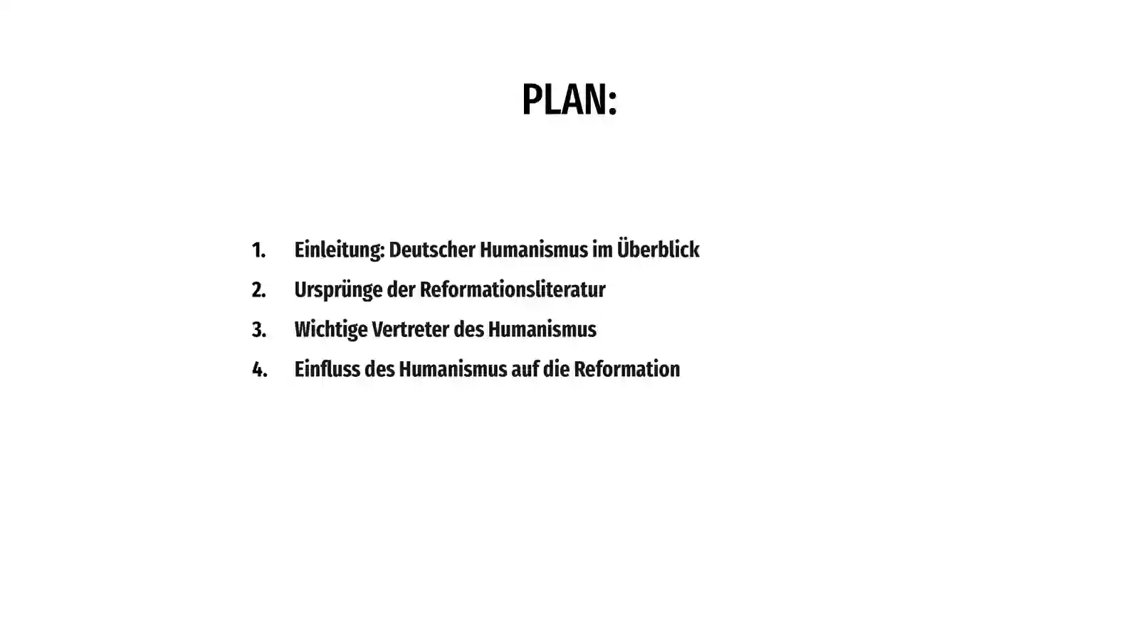 Reformationsliteratur. Der deutsche Humanismus 2