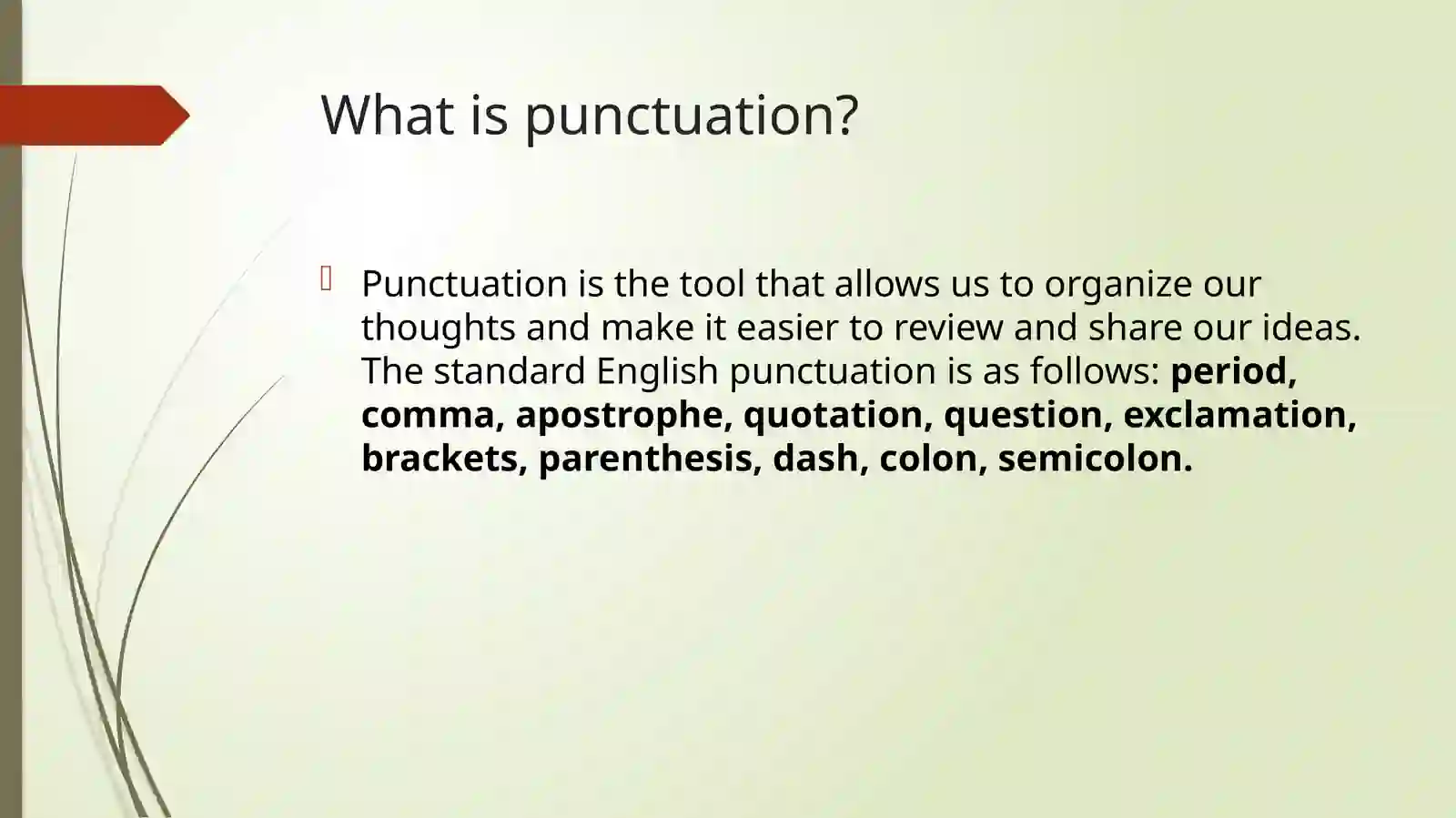 Punctuation 2