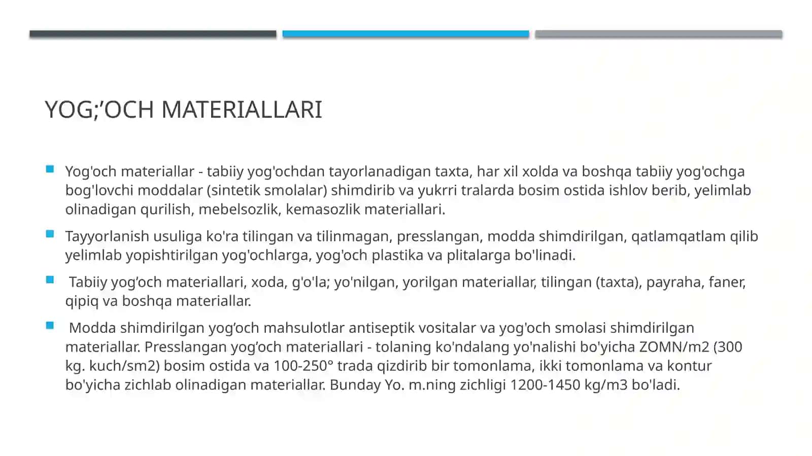 Yog‘och va metall konstruksiyalarda uchraydigan shikastlanishlarni taqqoslash 2