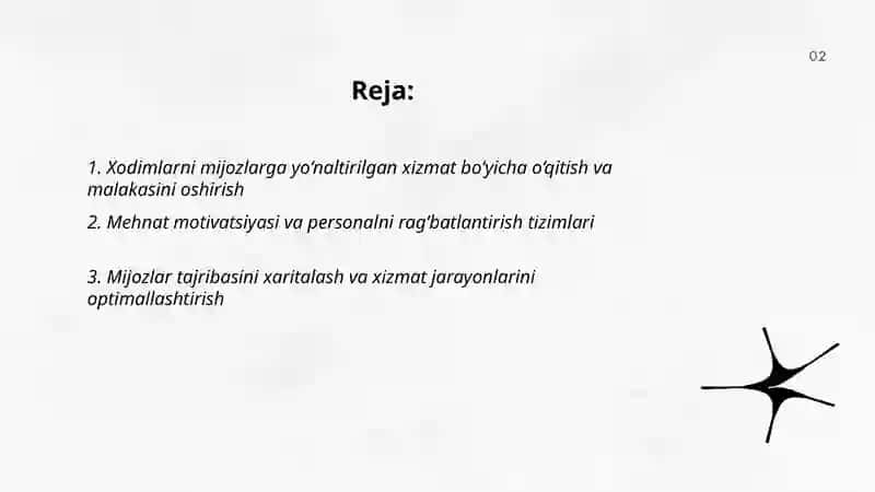 Turizm va mehmondostlikda xizmat sifatini oshitish 2