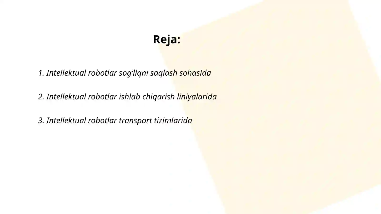 Intellektual robotlar 2