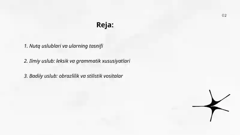 Nutq uslublari 2