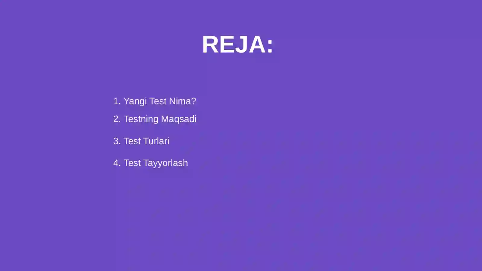 Yangi Test 2