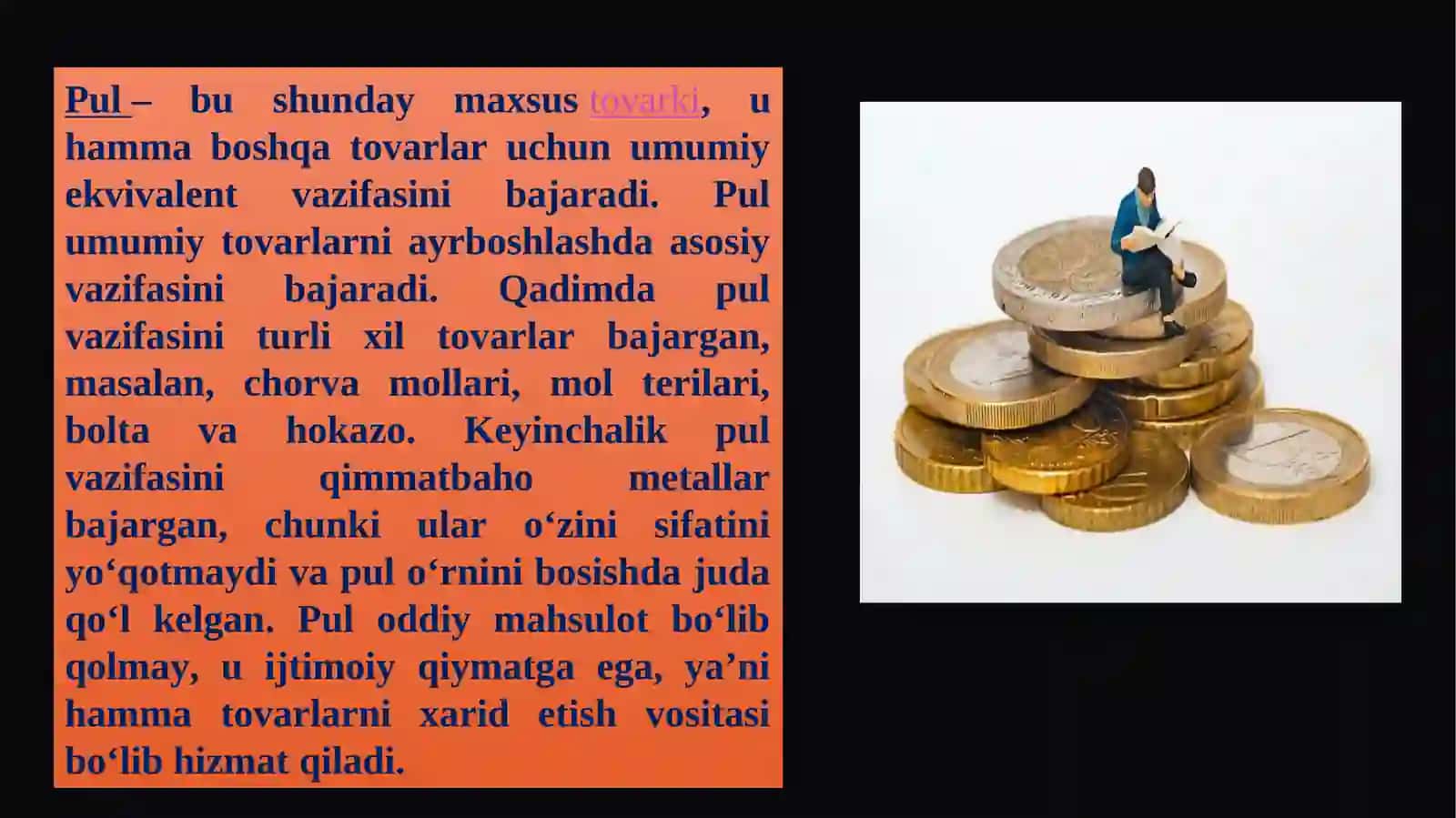 Pul bozorida muvozanat 2