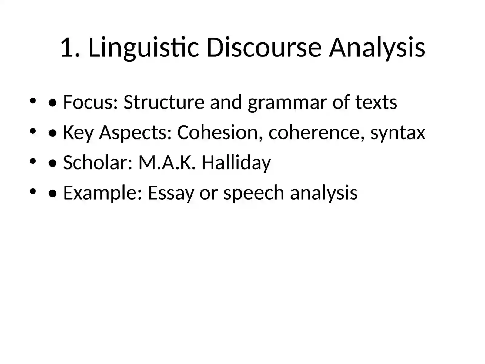 Types of Discourse Analysis 2