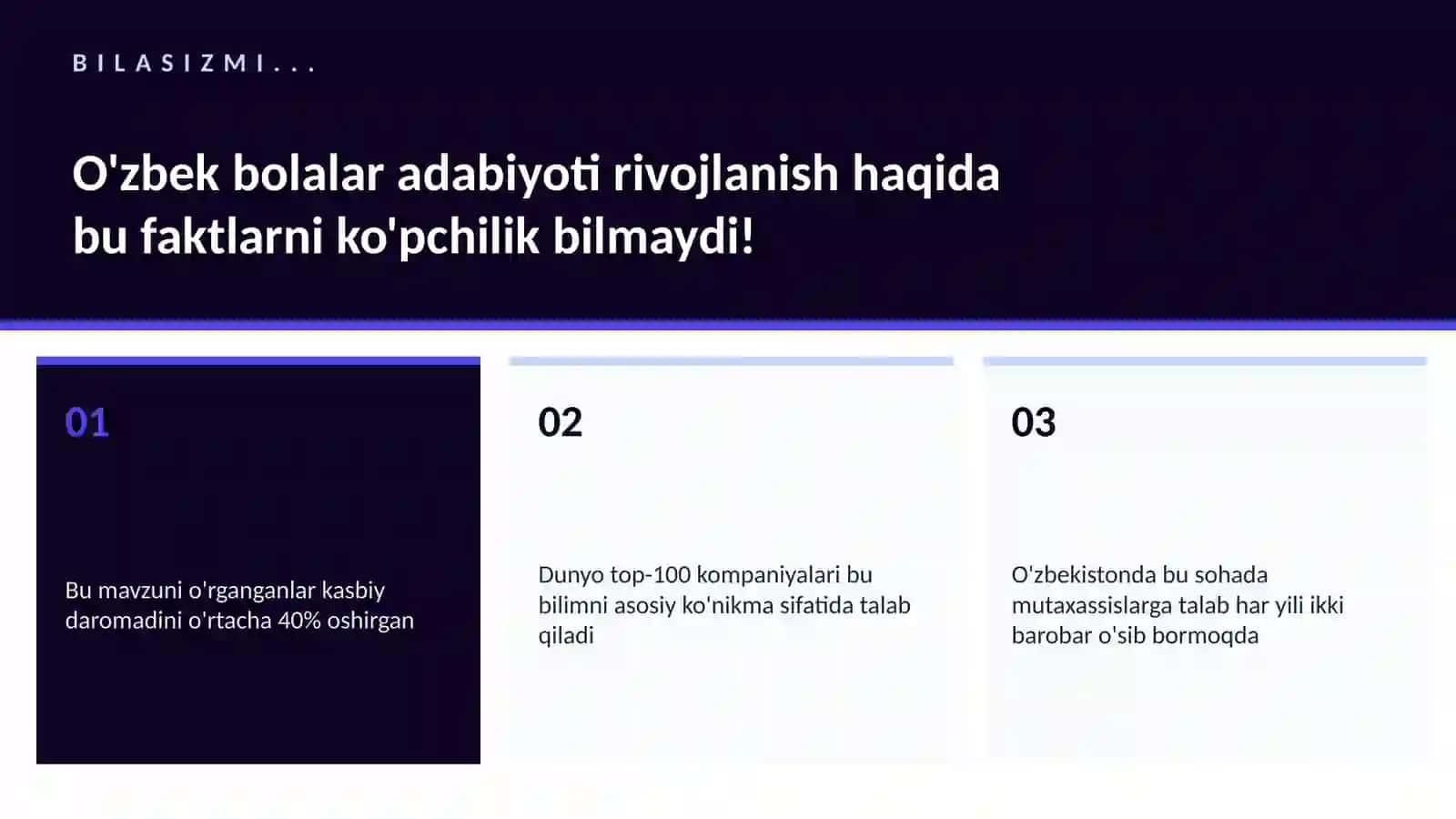 O'zbek bolalar adabiyoti rivojlanish 2