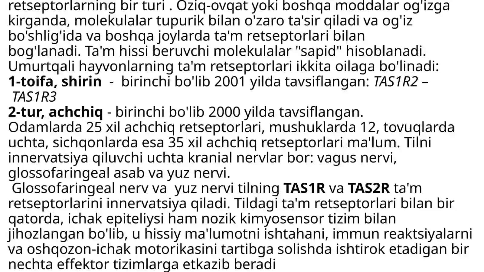 Tambilishning biokimyoviy asoslari 2