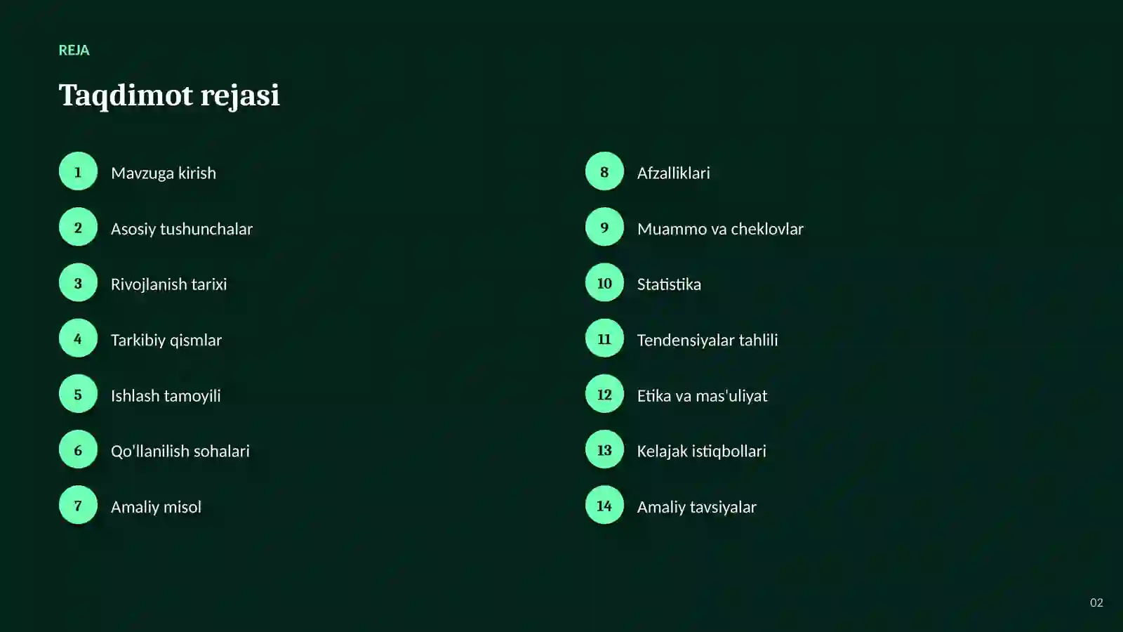 SUN'IY INTELLEKT • KATTA TIL MODELLARI (LLM) 2