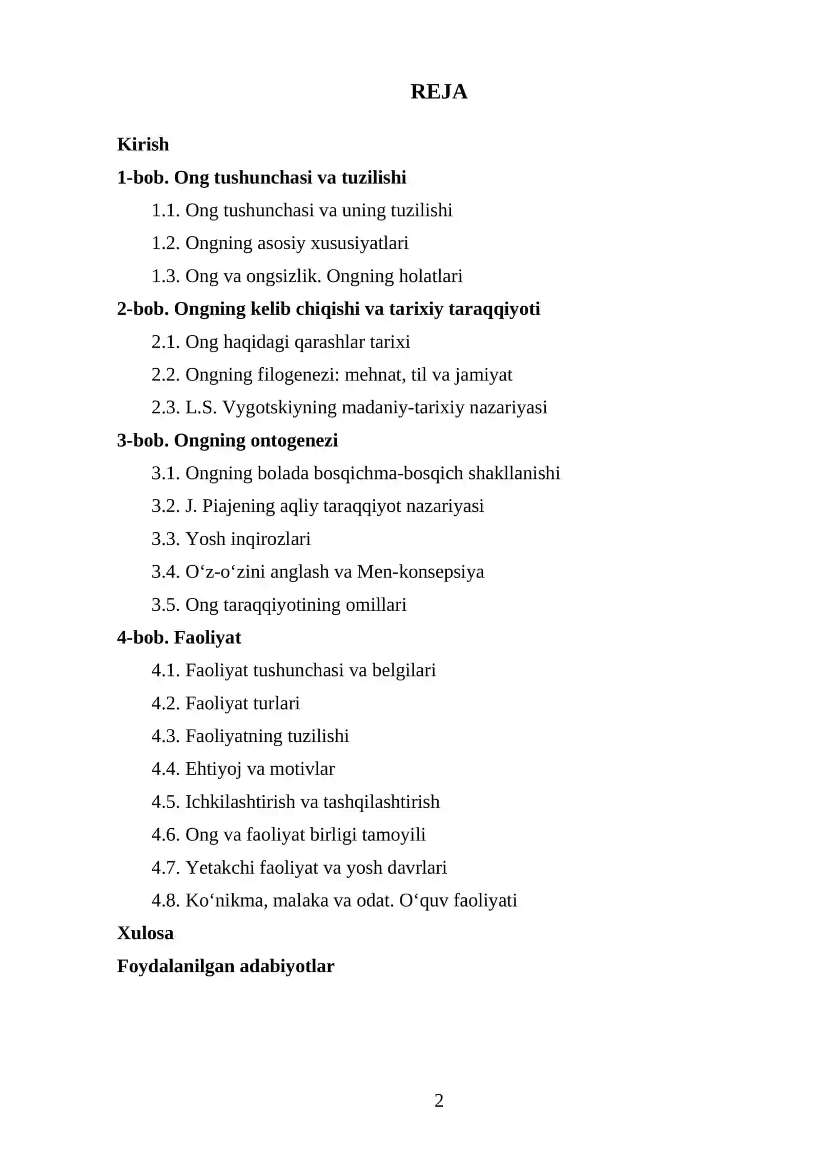Ong TARAQQIYOTI VA FAOLIYAT 2