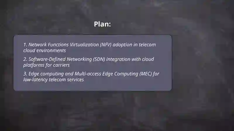 Cloud Computing in Telecom services 2