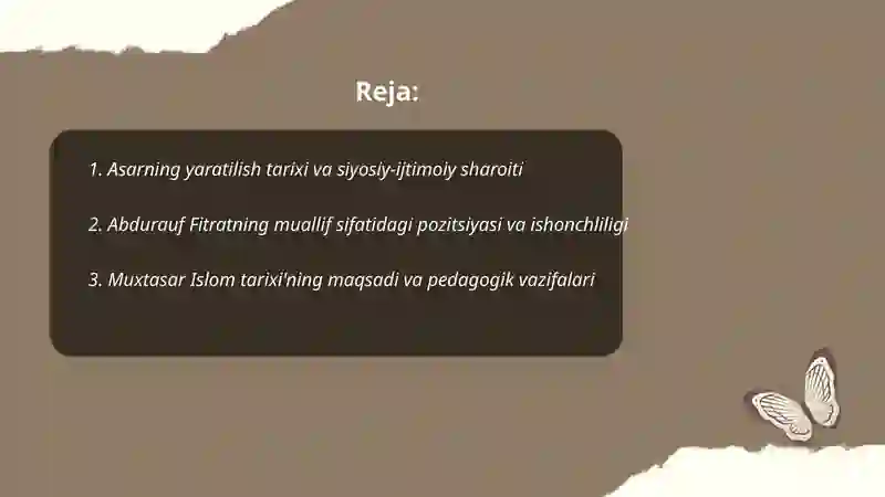 Muxtasar Islom tarixi 2