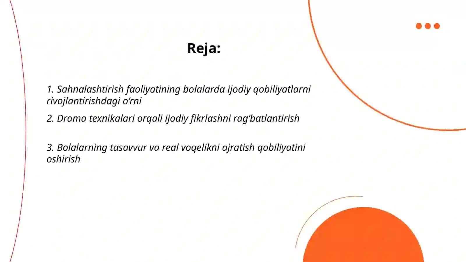 Sahnalashtirish faoliyati vositasida bolalarda ijodiy qobliyatlarni rivojlantirish 2