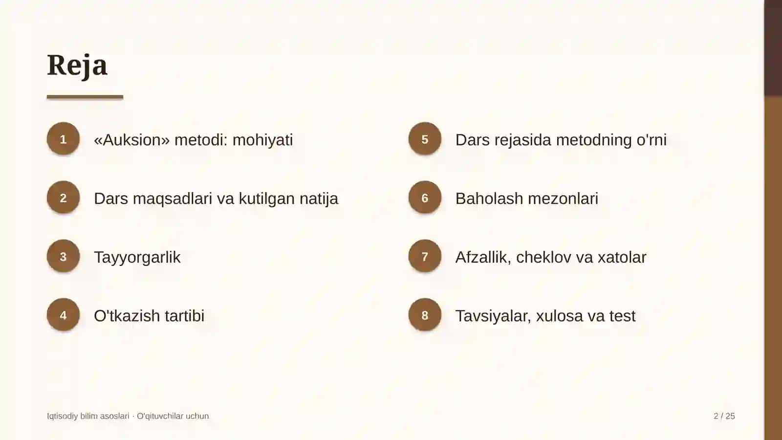 iqtisodiy bilim asoslari darslarida auksion metodidan foydalanish 3610 2