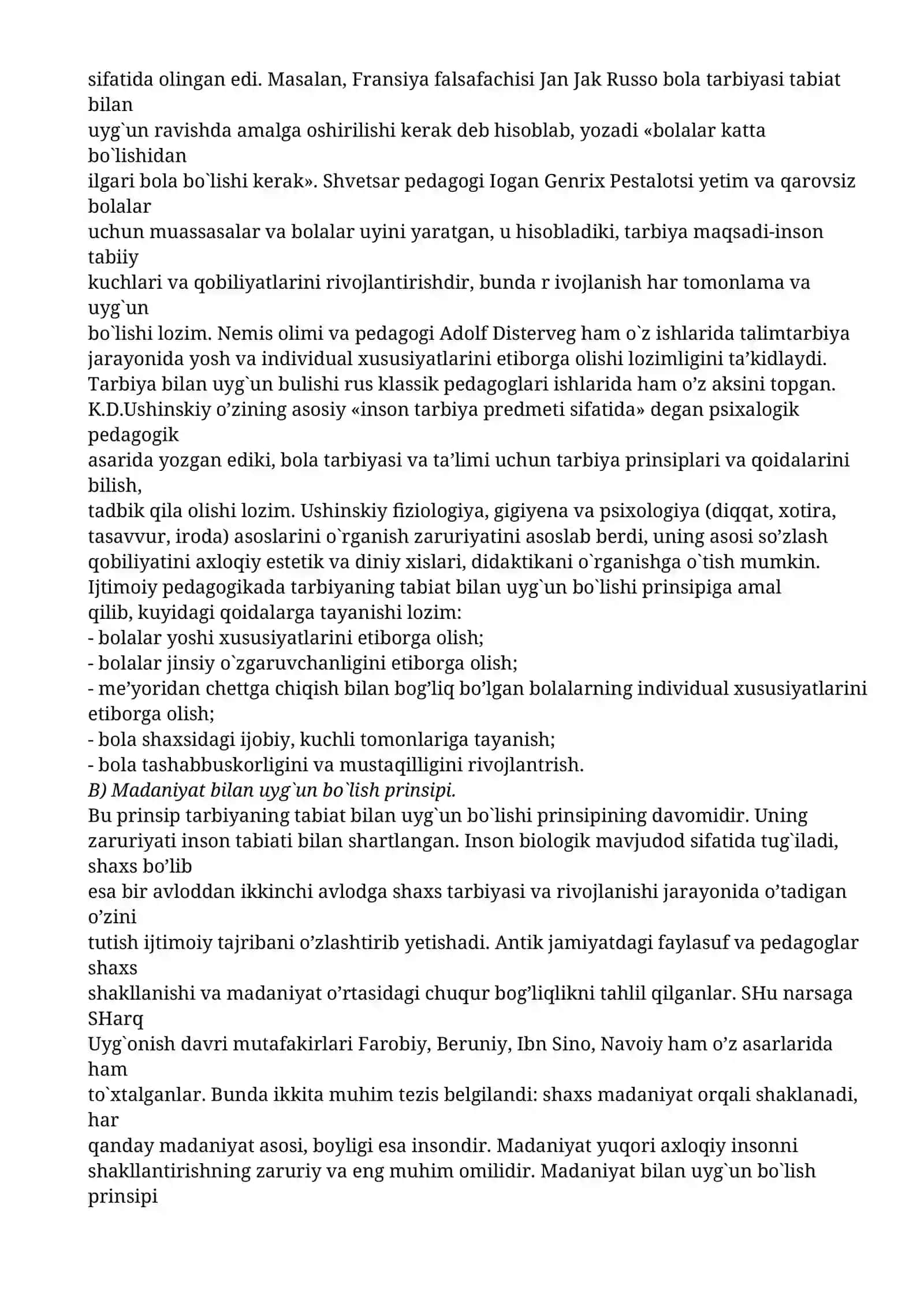 Ijtimoiy pedagogikaning asosiy tamoyillari (prinsiplari) 2
