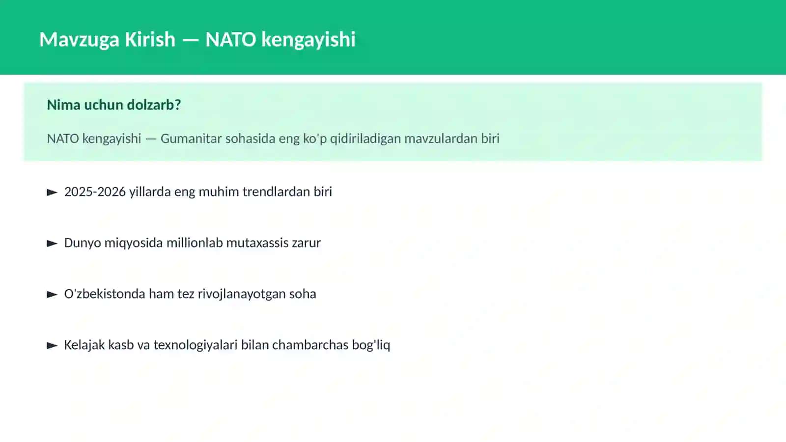 NATO kengayishi 2