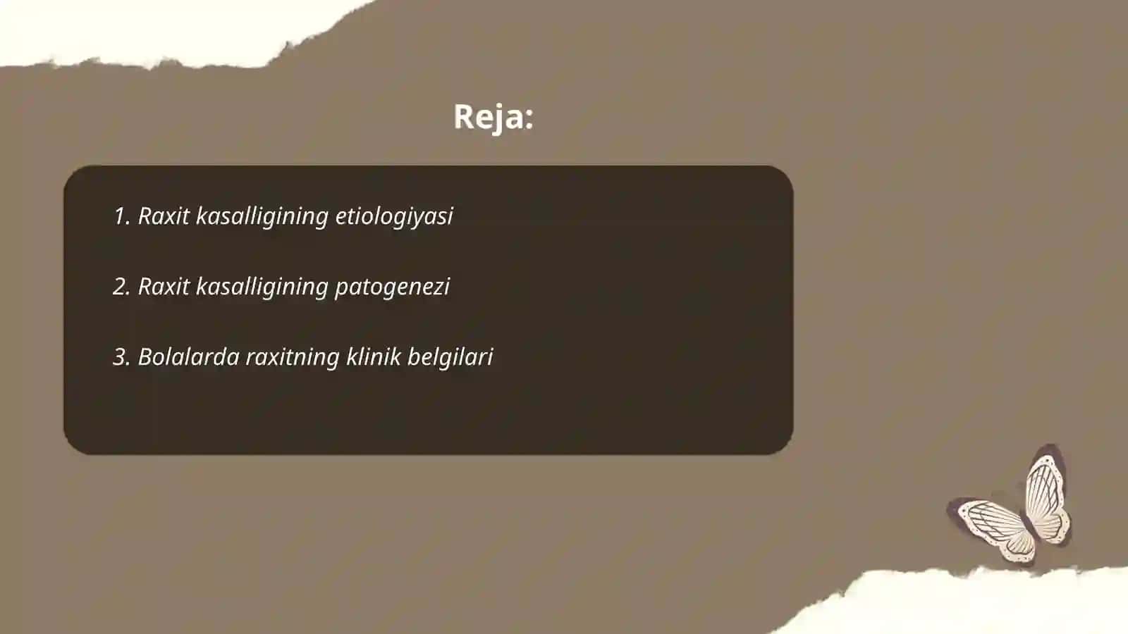 Bolalarda raxit. Etiopatogenezi, klinikasi, tekshirish ususllari, davolash, profilaktikasi 2